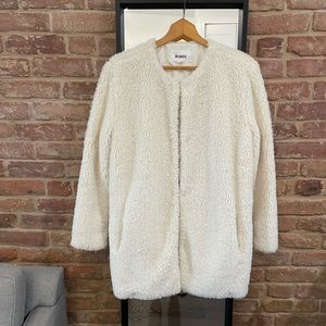 BB Dakota faux sherpa coat